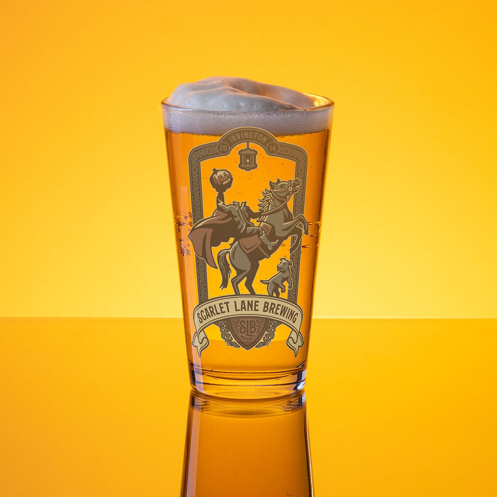 Headless Horseman Glass