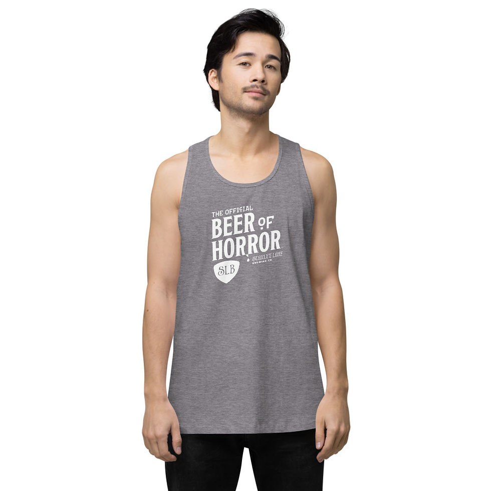 The Official Beer of Horror Premium Tank Top